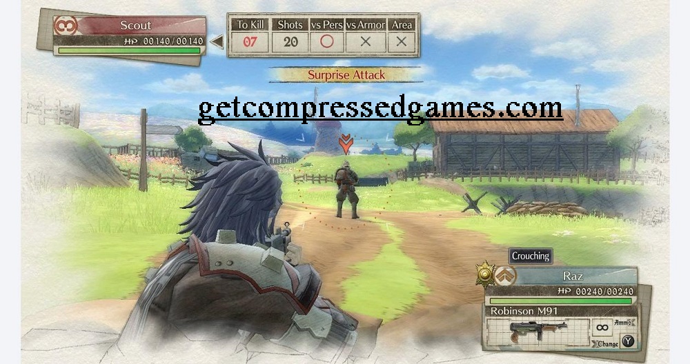 Valkyria Chronicles 4 Gameplay