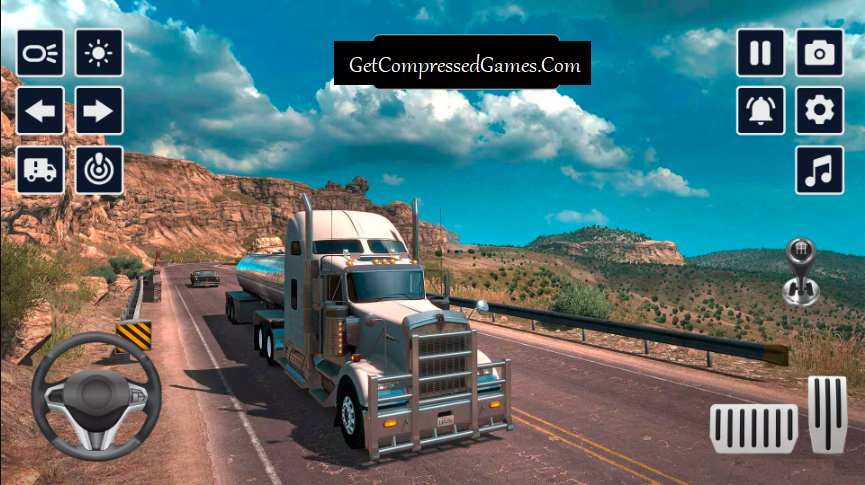 American Truck Simulator Gameplay