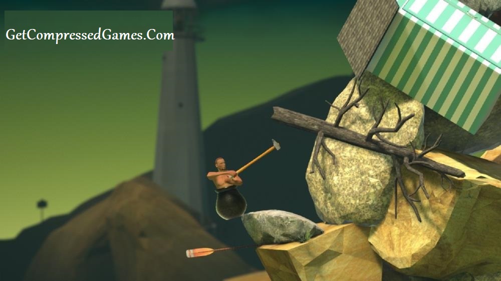 Getting Over It with Bennett Foddy Gameplay