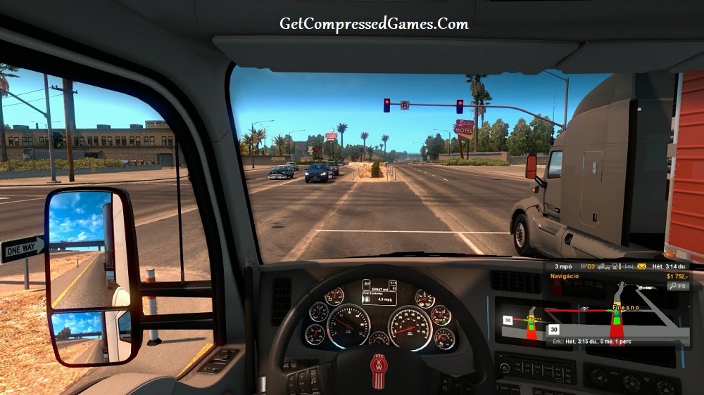 American Truck Simulator Gameplay