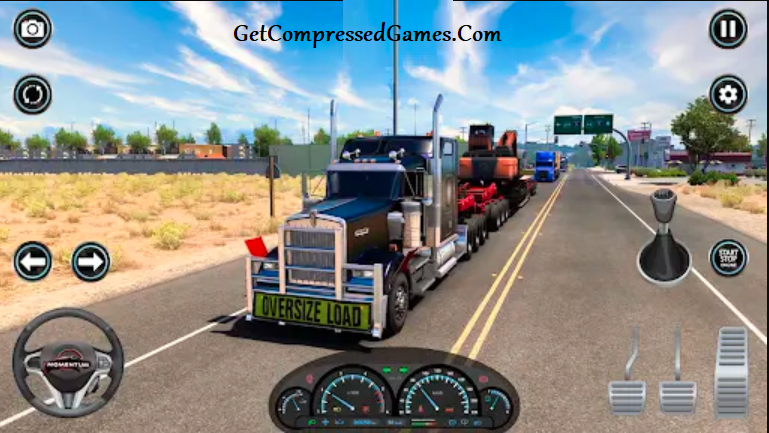 American Truck Simulator Gameplay