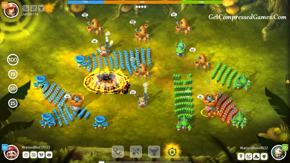 Mushroom Wars 2 Gameplay