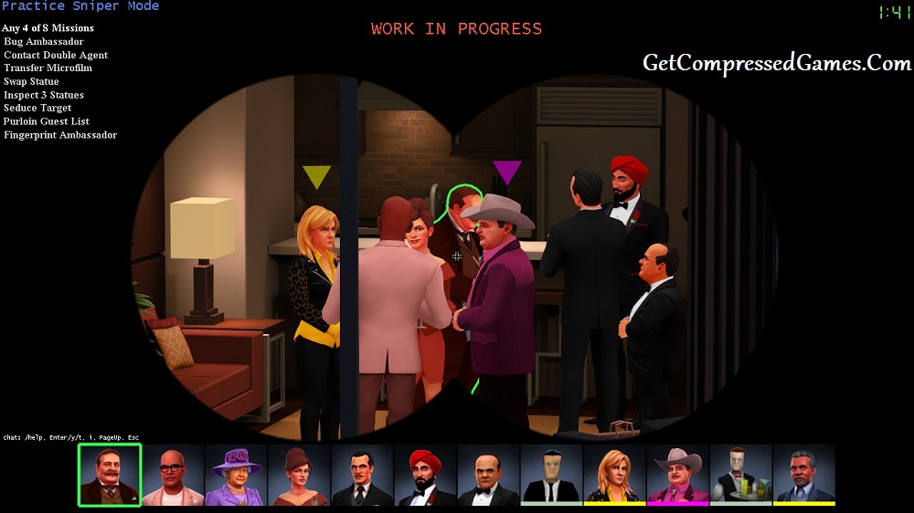 SpyParty Gameplay