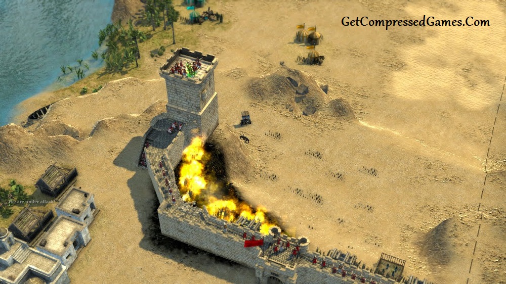 Stronghold Crusader Gameplay