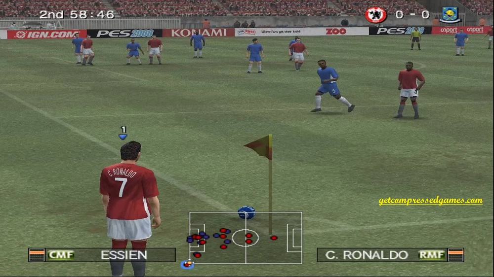 Pro Evolution Soccer 2008 Highly Compressed