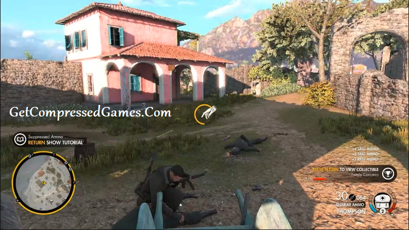 Sniper Elite 4 Gameplay