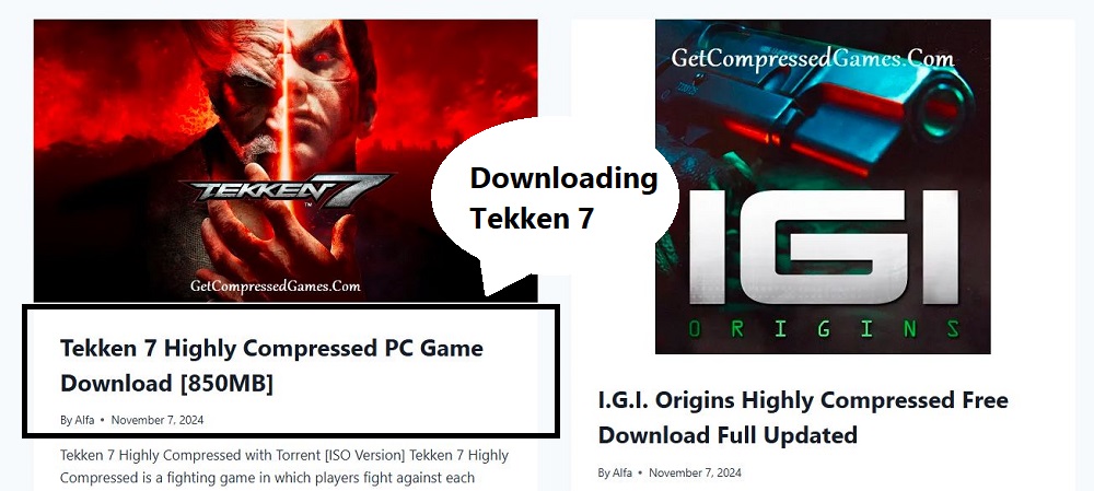 Download Tekken 7 for Free from GetCompressedGames