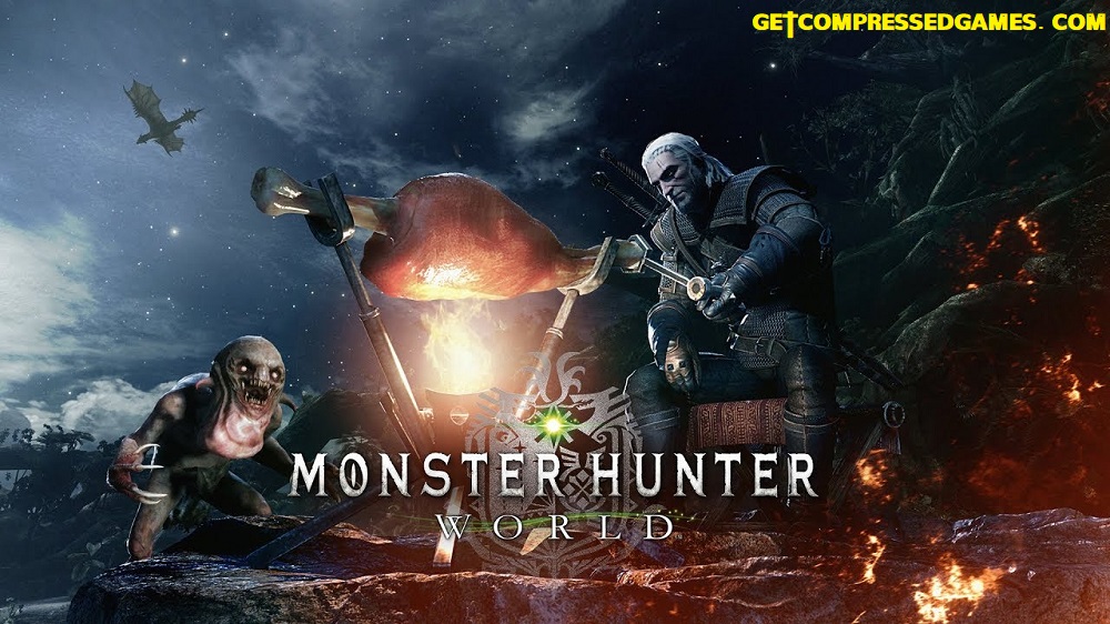 Monster Hunter: World X The Witcher 3: Wild Hunt for PC