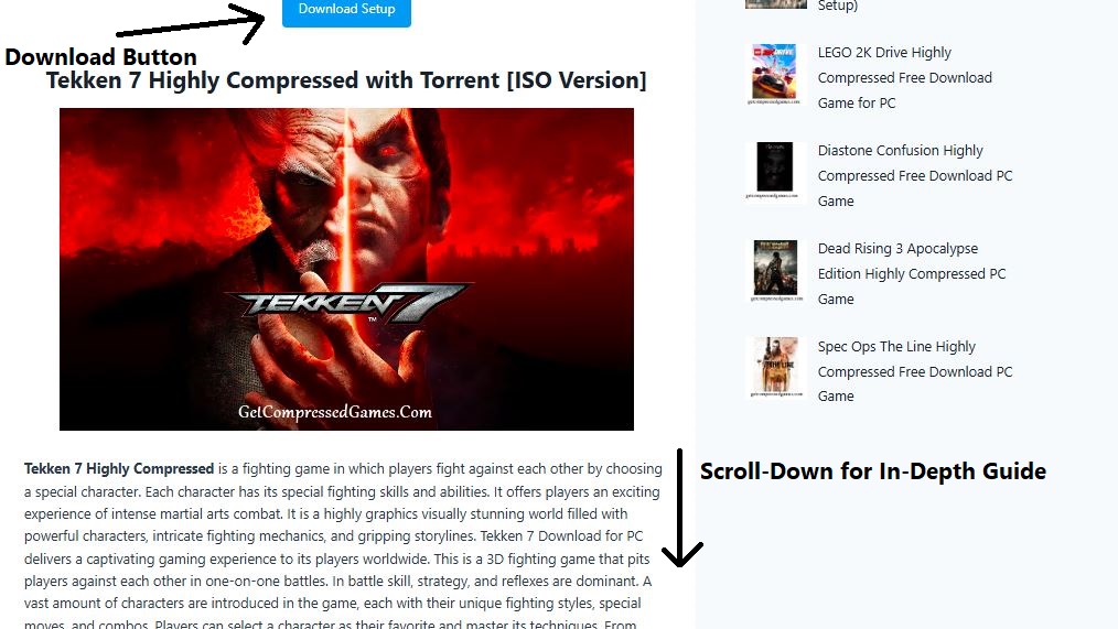 Tekken 7 Download Button and Explore Tips & Tricks