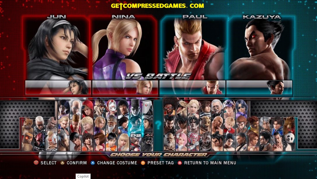 Tekken Tag Tournament 2 Highly Compressed