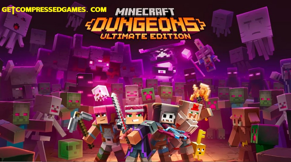 Minecraft Dungeons Highly Compressed PC Game